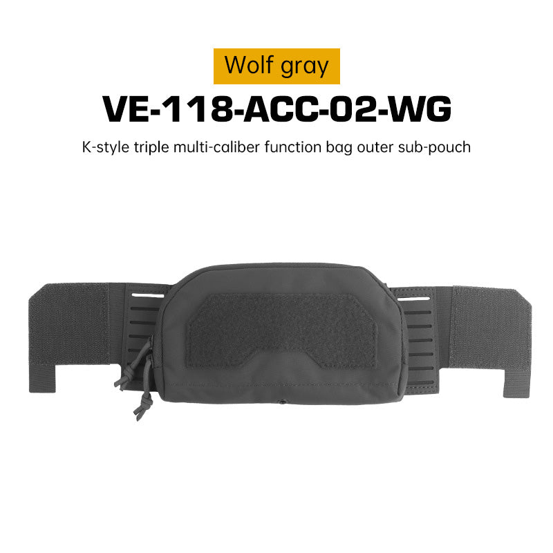 Agilit Style 2nd Layer Admin Pouch: Tactical storage for multi-caliber mags, airsoft vest/plate carrier