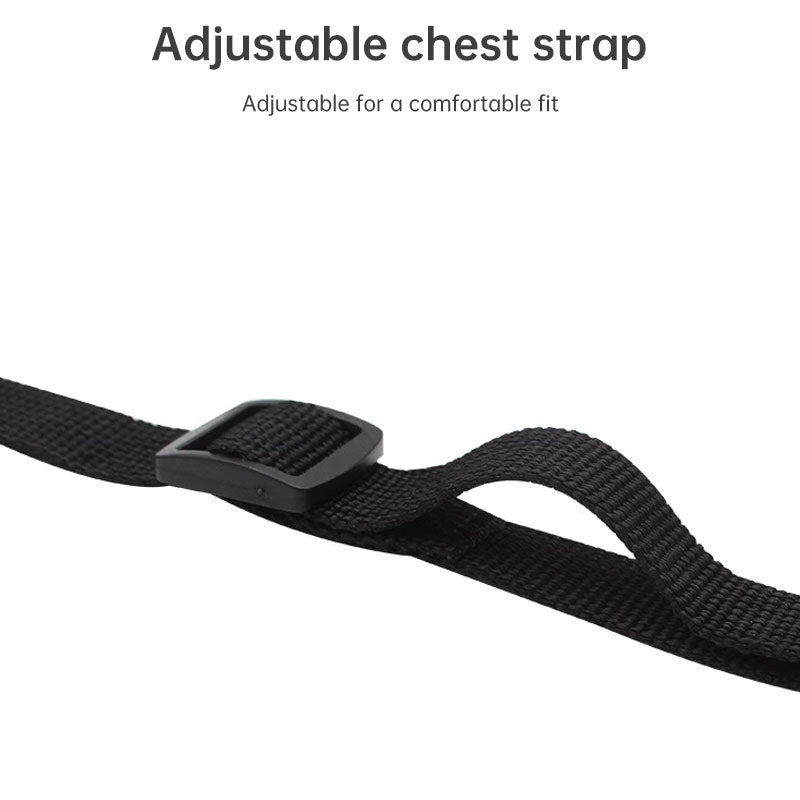 Adjustable pet harness set (small dogs/cats): vest, collar, leash. Fits French Bulldogs, Chihuahuas, etc.