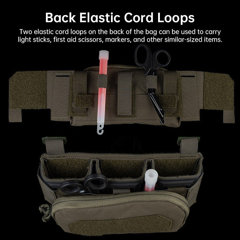 Agilit Style 2nd Layer Admin Pouch: Tactical storage for multi-caliber mags, airsoft vest/plate carrier