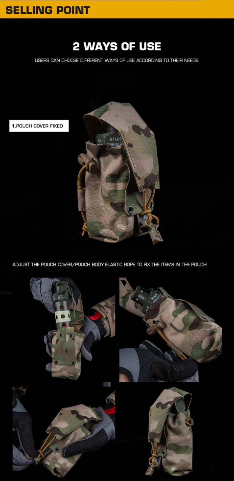 Multifunctional Camouflage Tactical Bag
